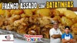 Como Fazer Frango Assado com Batatinhas (Coxinha da Asa Assada com Batatas) – Tv Churrasco
