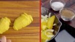 Corte as metades da batata em fatias e coloque-as na frigideira. Você certamente não resistirá!