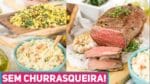 Faça CHURRASCO em casa SEM Churrasqueira com Acompanhamentos – Receitas de Minuto 418