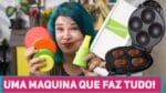 Testei 3 Utensílios + Máquina de Bolos e Tortas FunKitchen Shoptime – Testando Utensílios de Cozinha