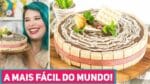A TORTA ALEMÃ MAIS FÁCIL DO MUNDO (Sem Ovo) | Sobremesa para o Natal | Receitas de Minuto 426