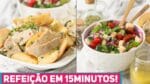ALMOÇO EM MENOS DE 15 MINUTOS | Especial de Natal | Receitas de Minuto 423
