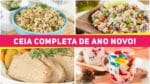 CEIA COMPLETA DE ANO NOVO | 4 Receitas Incríveis para o Reveillón | Receitas de Minuto