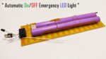 Luz LED de emergência de sala ON OFF automática mais simples – DIY Idea