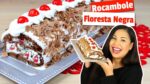 RECEITA DE NATAL | ROCAMBOLE FLORESTA NEGRA | CAKEPEDIA