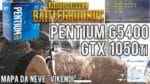 Teste PUBG Neve – Pentium Gold G5400 / GTX 1050 Ti / 8GB RAM – Low vs Alto 60FPS