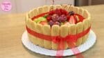 TORTA CHARLOTTE DE FRUTAS | RECEITAS DA CRIS