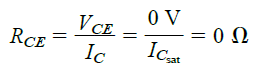 O que é saturação de transistor 3 Como calcular o nível de saturação do transistor