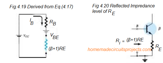 Circuito de polarização BJT estabilizado por emissor 9 Loop Base-Emissor
