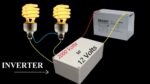 Conversor de 12v dc para 2000v ac ||  Inversor de transistor de 50w com diagrama de circuito