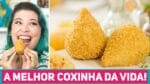 COXINHA COM MASSA DE MANDIOQUINHA DE FRANGO COM CATUPIRY E BACON | Receitas de Minuto 437