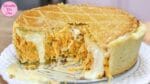 EMPADÃO EXPLOSÃO CREMOSO DE FRANGO REQUEIJUDO | RECEITAS DA CRIS