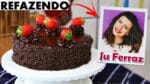 REFAZENDO O BOLO BOMBOM DE MORANGO DA JU FERRAZ – TPM, pra que te quero?
