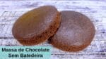 MASSA DE CHOCOLATE SEM BATEDEIRA super macia – CHEF LÉO OLIVEIRA