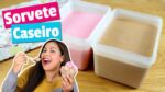 SORVETE CASEIRO DE GELATINA ( FÁCIL, RÁPIDO E DELICIOSO)