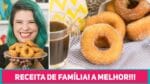 A MELHOR ROSQUINHA FRITA DO MUNDO | Receita fácil caseira da minha Mãe | Receitas de Minuto 451