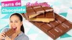 BARRA DE CHOCOLATE RECHEADA COM BRIGADEIRO | ESPECIAL PÁSCOA 2019