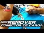 Como Remover Conector de Carga Micro USB com Estação de Retrabalho