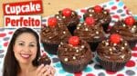 CUPCAKE DE CHOCOLATE MASSA FÁCIL E PERFEITA | CAKEPEDIA