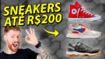 GASTANDO POUCO: 10 SNEAKERS ANIMAIS por até R$200