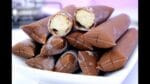 GELADINHO NA CASQUINHA DE CHOCOLATE MUITO FÁCIL