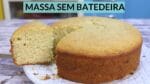 MASSA DE BAUNILHA sem batedeira super fofinha – CHEF LÉO OLIVEIRA