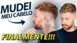 Meu NOVO CORTE DE CABELO: Caesar Adaptado, veja os Detalhes!