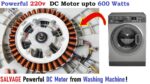 Motor 220V DC da máquina de lavar até 600W DIY – Motor BLDC Outrunner de Salvamento (Lixo para Tesouro)