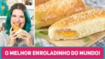 O MELHOR ENROLADINHO DE PRESUNTO E QUEIJO DO MUNDO! JOELHO | Salgado Assado | Receitas de Minuto 456
