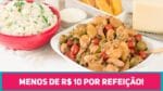 ALMOÇO PARA 1 SEMANA POR 40 REAIS – Frango à Caçadora + Arroz 3 Queijos + Polenta | RM 458