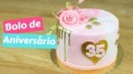 BOLO DE ANIVERSÁRIO DE PASTA AMERICANA | CAKEPEDIA