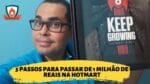 ‘+ DE 1 MILHÃO DE REAIS na Hotmart | 5 passos que me levaram a este resultado SÓ NA HOTMART
