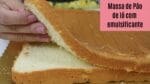 Massa de Pão de ló com Emulsificante