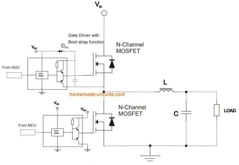 MOSFET de canal P em aplicações de ponte H 10 Ponto de Cargas Não Isolado (POL)