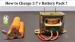 Conversor de 220 V AC para 3,7 V DC para Carregamento de Bateria com Transformador – Carregador de Íons de Lítio 18650 3,7 V