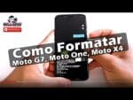Hard Reset Motorola Moto G7, Moto One, Moto X4 Android 9, formatar, Restaurar