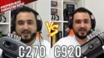 Logitech C270 vs C920 Pro lado a lado – Qualidade de Imagem e Som