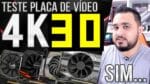 Placa de vídeo para jogar em 4K 30 FPS (Sim, 30 FPS): Teste GTX 1060, RX 580, RTX 2060 e VEGA 56