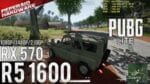 Teste PUBG Lite – R5 1600 / RX 570 4GB / 16GB RAM – Full HD, 2.5K e 4K Ultra vs Low