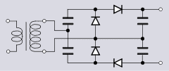 Circuitos multiplicadores de tensão explicados 3 Circuito ponte