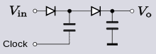 Circuitos multiplicadores de tensão explicados 7 Dickson Charge Pump