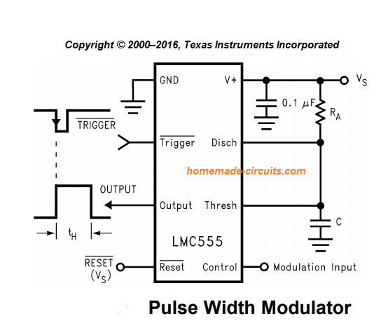 Circuitos de Aplicação Usando CMOS Versão IC LMC555