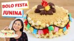 BOLO FESTA JUNINA ( BOLO DE PIPOCA E AMENDOIM) | CAKEPEDIA