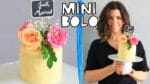 MINI BOLO DE CASAMENTO (Bolo do amor ) – Mini Bolos | TPM por Ju Ferraz
