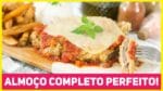 O MELHOR BIFE A PARMEGIANA DA VIDA! Receita Completa + Batata Frita Assada | Receitas de Minuto 478