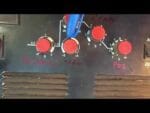 Painel de controle da inversora tig acdc wse 250