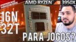 RYZEN 9 3950x de 16 núcleos para JOGOS é realmente necessário? / TDP impressionante / 5Ghz overclock