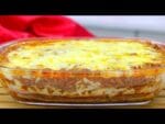 SEM FORNO LASANHA DE CARNE MOÍDA