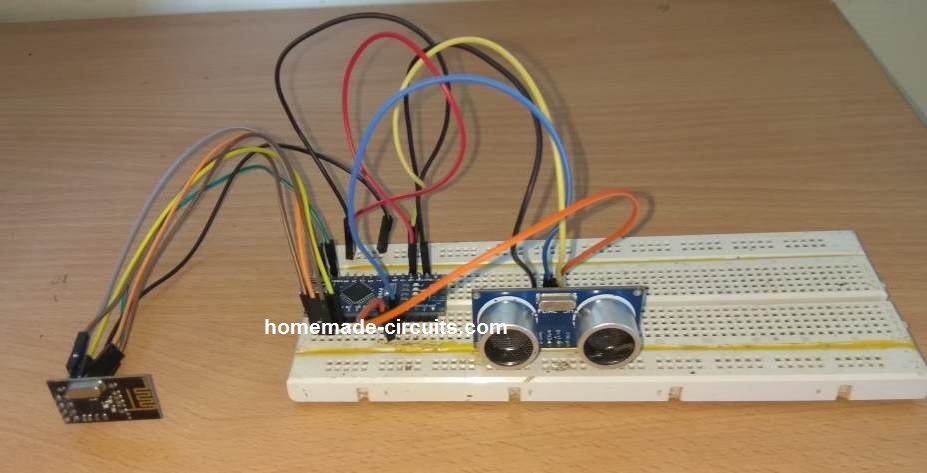 Circuito Indicador de Nível de Combustível Ultrassônico 2 Circuito Indicador de Nível de Combustível Ultrassônico