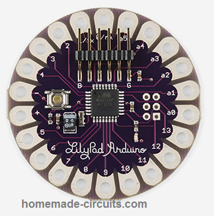 Tipos de placas Arduino com especificações 28 13) LilyPad Arduino